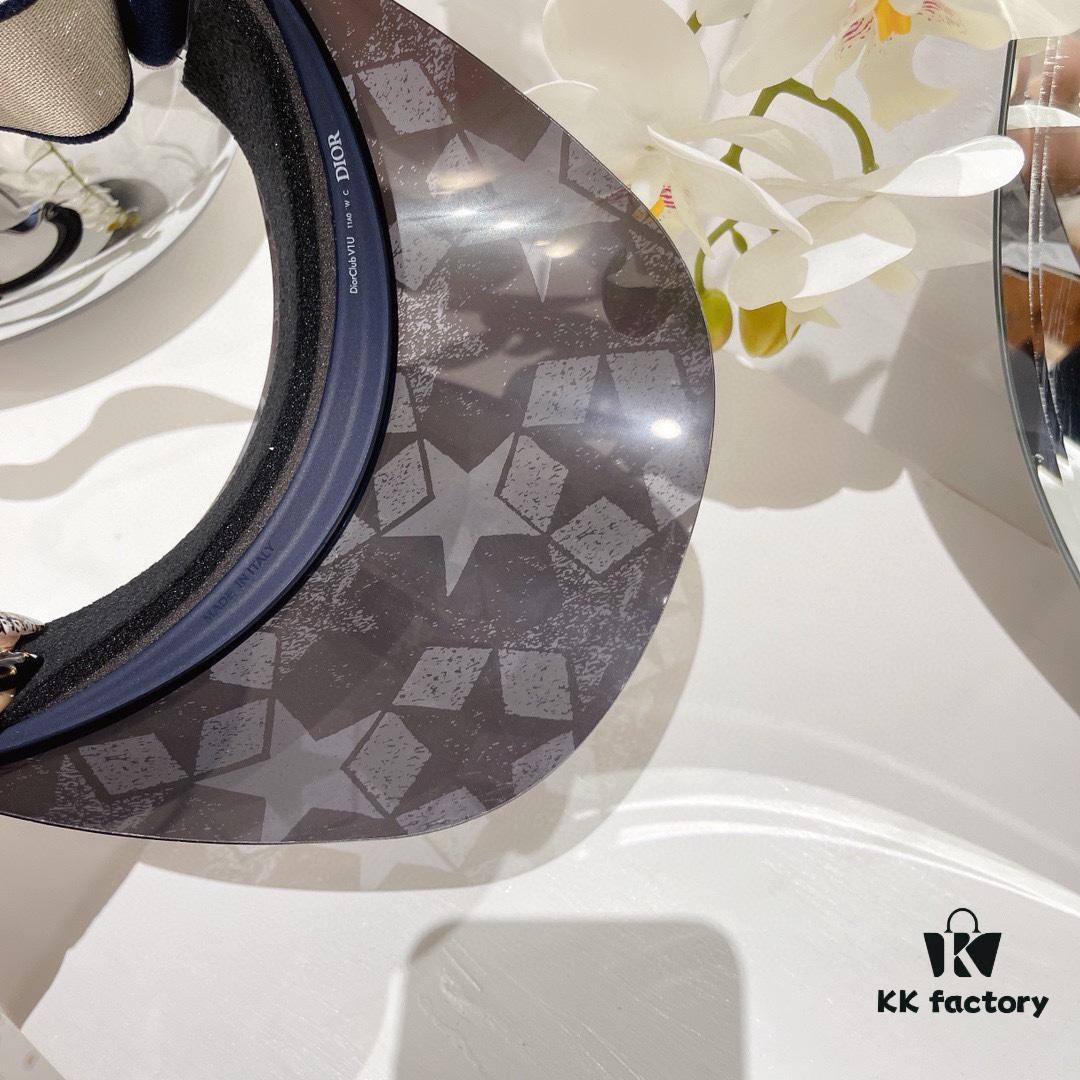 Dior Original Custom Sun Hat with Innovative Design and Playful Sporty Style