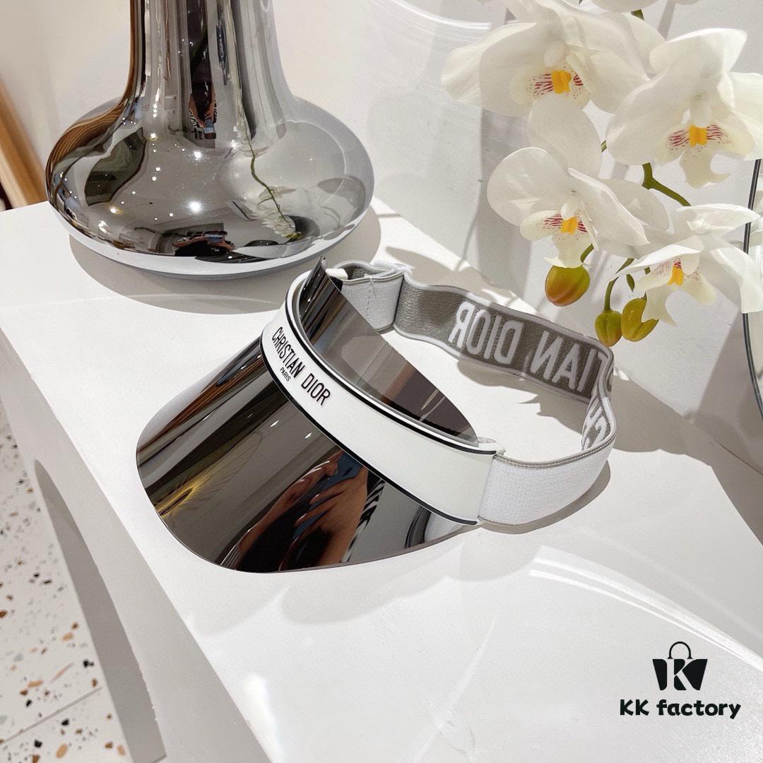 Dior Original Custom Sun Hat with Innovative Design and Playful Sporty Style