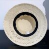 Dior New Embroidered Letter Webbing Straw Hat