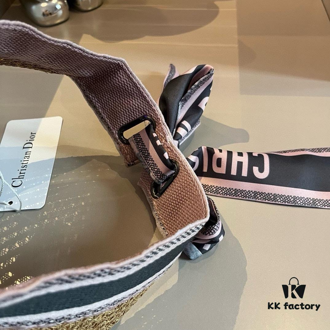 Authentic DIOR Summer New Arrival Scarf Sun Hat, High Aesthetic Appeal – Essential for Stylish Women