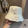 Dior Chinese-style Sun Hat, Wave-edged Fisherman Hat