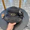 Dior Korean-style Oversized Fashion Sun Hat for Women, Summer Large Brim Foldable UV Protection Outdoor Hat, Versatile Wide-brimmed Bucket Hat, Baseball Cap, Knit Hat