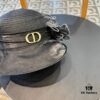 Dior Korean-style Oversized Fashion Sun Hat for Women, Summer Large Brim Foldable UV Protection Outdoor Hat, Versatile Wide-brimmed Bucket Hat, Baseball Cap, Knit Hat