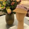 Authentic DIOR Summer New Arrival Scarf Sun Hat, a Must-Have for Stylish Girls
