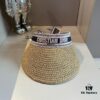 Authentic DIOR Summer New Arrival Scarf Sun Hat, a Must-Have for Stylish Girls