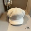 2024 Hermès New Wool Peaked Military Cap, Head Circumference 57cm