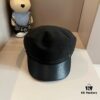 Hermes HERMES New Style Duckbill Military Cap, Head Circumference 57cm