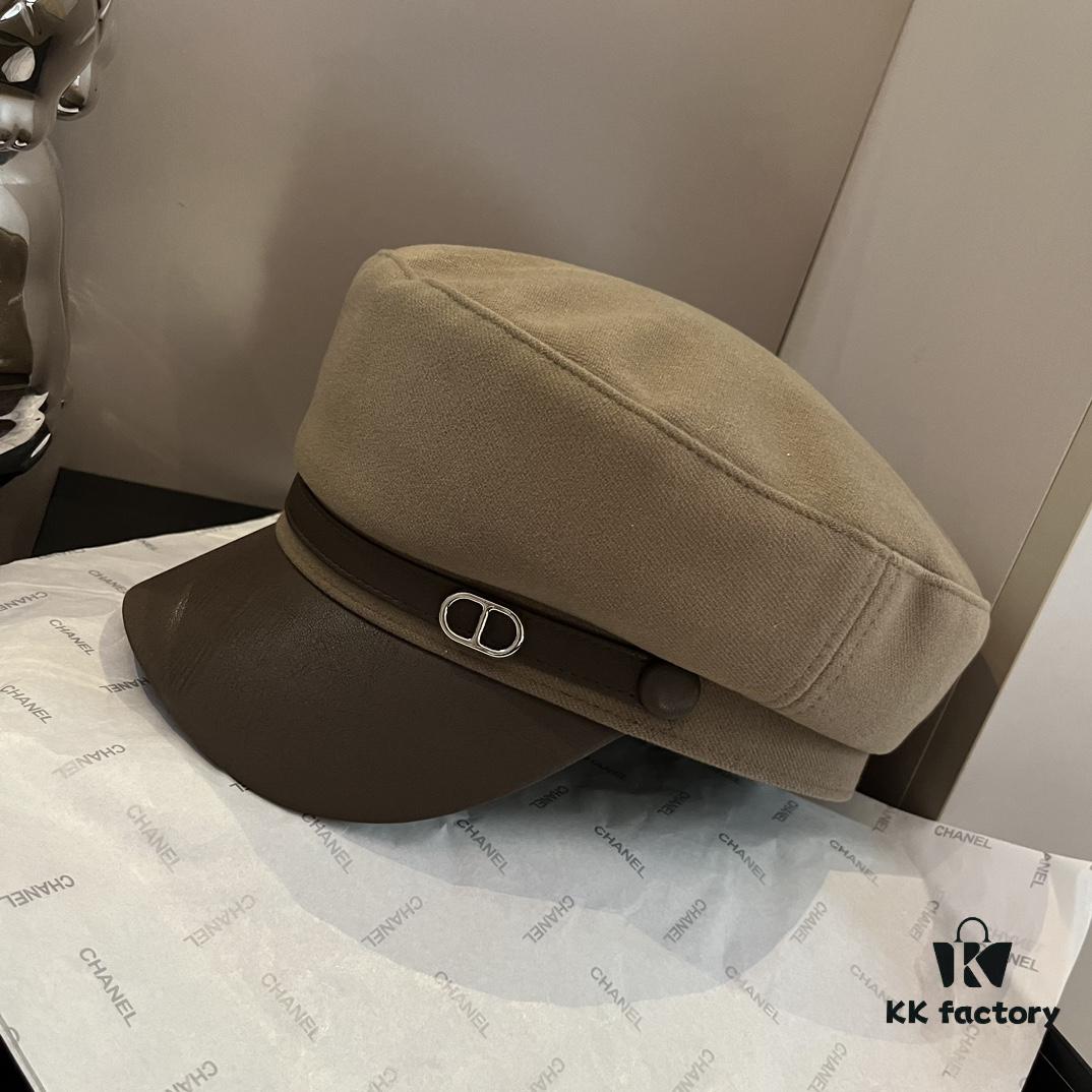 Hermes HERMES New Style Baseball Cap, Head Circumference 57cm