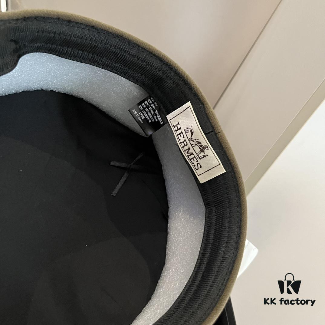 Hermes HERMES New Style Baseball Cap, Head Circumference 57cm