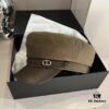 Hermes NEW Cap Military Style Duckbill Hat, Head Circumference 57cm