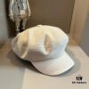 2024 Hermès New Wool Peaked Military Cap, Head Circumference 57cm