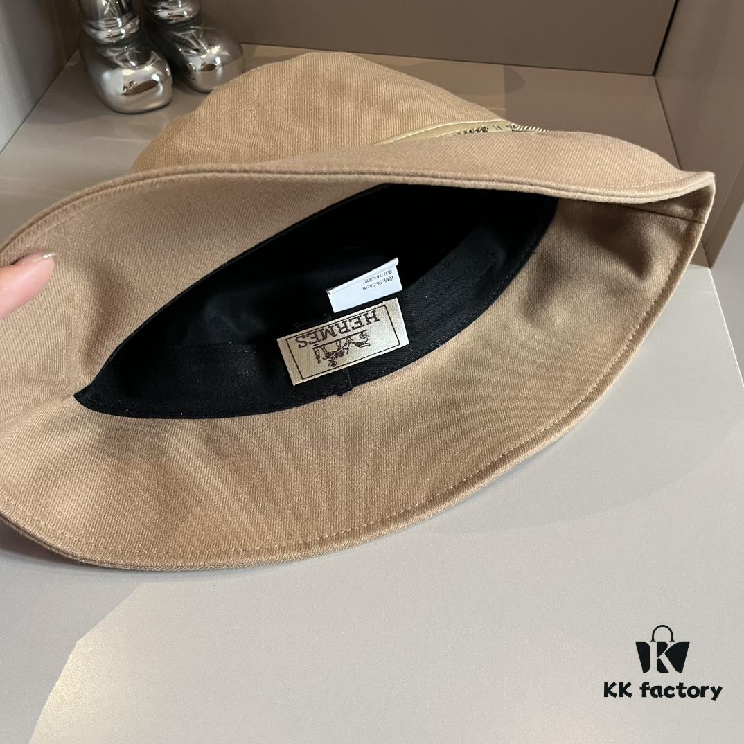 Hermes New Style Chain Fisherman Hat, Head Circumference 57cm