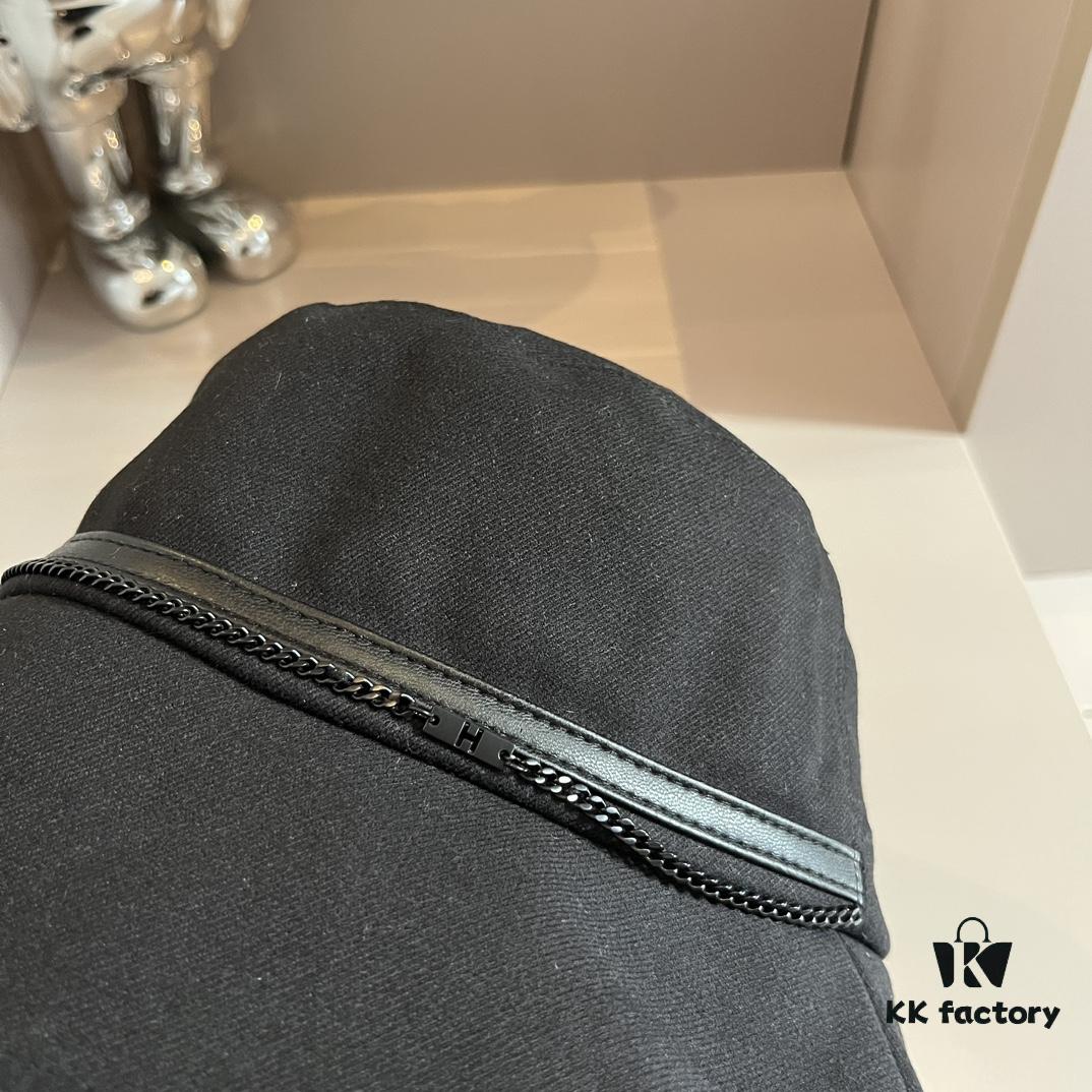 Hermes New Chain Fisherman Hat, Head Circumference 57cm