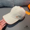 Box and Cloth Bag Included, HERMÈS Original Order Baseball Cap, Classic H Design, Genuine Leather and Breathable Canvas Fabric, Premium Steel Buckle, Exquisitely Crafted, Stylish and High Quality