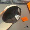 Box and Cloth Bag Included, HERMÈS Original Quality Baseball Cap, Classic H Design, Authentic Mold Custom Made, Premium Canvas Fabric with Top Layer Leather, Original Factory Stainless Steel Adjustable Buckle, Exquisite Craftsmanship, Stylish and High Quality