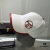 Hermes Limited Edition Embroidered Baseball Cap with Dust Bag, Official Website Original Lining, High Version, Breathable and Comfortable, Ultra-high Sun Protection, Elegant and Stylish