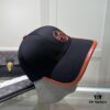 Hermes Limited Embroidered Baseball Cap with Dust Bag, Official Website Original Lining, High-Version Breathable and Comfortable, Ultra Sun Protection, Elegant Ladylike Style