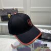 Hermes Limited Embroidered Baseball Cap with Dust Bag, Official Website Original Lining, High-Version Breathable and Comfortable, Ultra Sun Protection, Elegant Ladylike Style