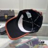 Hermes Limited Embroidered Baseball Cap with Dust Bag, Official Website Original Lining, High-Version Breathable and Comfortable, Ultra Sun Protection, Elegant Ladylike Style