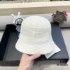 Hermes-style Women's Korean Fashionable Knitted Fisherman Hat, Casual Sun Protection Bucket Hat for Autumn and Winter