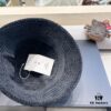 Hermès-style Women's Korean Fashionable Autumn Winter Fisherman Hat, Woven Minimalist Sun Protection Bucket Hat