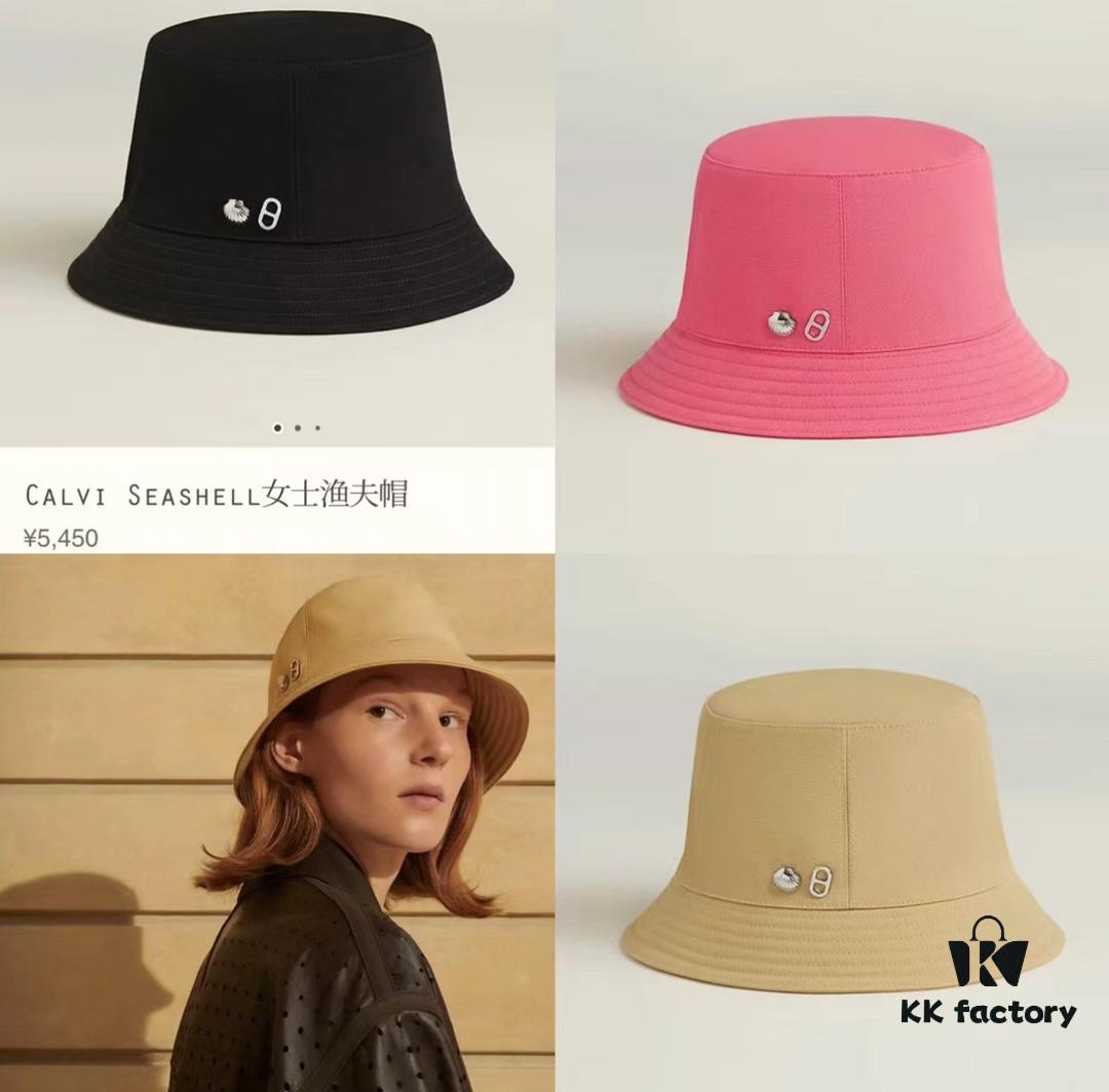 Hermès Autumn New Arrival Minimalist Fisherman Hat, On-Trend Design, Easy to Match, Ready to Ship
