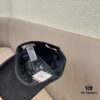 New Arrival HERMÈS Latest Authentic Single Baseball Cap, Color-Blocked H Design, Premium Craftsmanship with Original Ventilated Canvas Fabric and Factory Stainless Steel Adjustable Buckle
