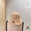 Hermès 2024 New Dome Waterproof Smooth Material Fisherman Hat with Dust Bag