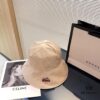 Hermès 2024 New Dome Waterproof Smooth Material Fisherman Hat with Dust Bag