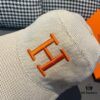 Box and cloth bag included, HERMÈS original order baseball cap, classic H design, genuine mold custom-made, authentic breathable canvas fabric with top-layer cowhide, original factory stainless steel adjustment buckle, exquisite craftsmanship, stylish and handsome with outstanding quality!