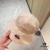 Special 💛 Comes with Dust Bag [Hermès] 2024 New Dome Waterproof Smooth Material Fisherman Hat, Luxury Style, Extremely Versatile, Grab It Now!