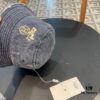 Hermès 2024 Fall/Winter 6cm Small Brim American Vintage Washed Distressed Denim Fisherman Hat, Bucket Hat