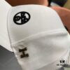 HERMÈS Original Design Baseball Cap, Classic H Logo, Premium Custom Molded Construction, Authentic Breathable Canvas Fabric, Exquisite Craftsmanship, Stylish and High Quality
