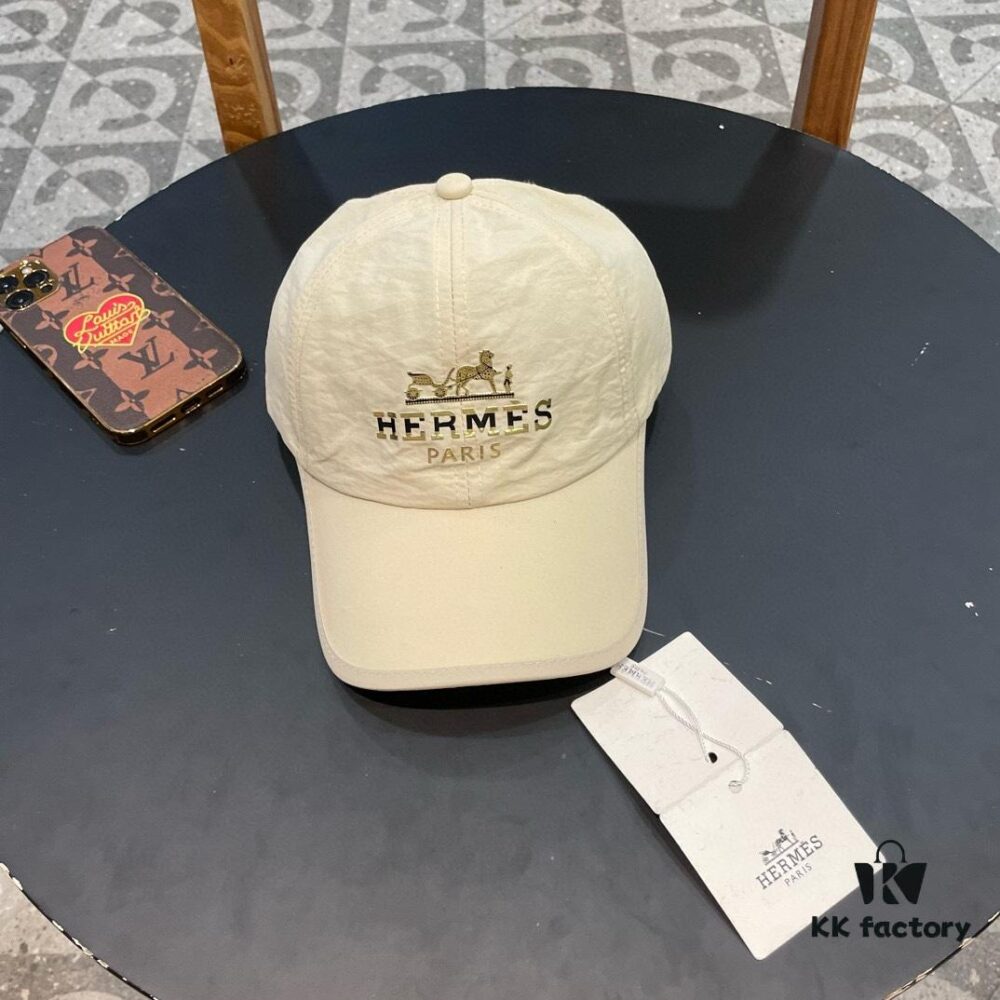 New Arrival HERMÈS 2024 Latest Quick-Dry Baseball Cap, Authentic Mold Custom-Made, Exquisite Craftsmanship, Stylish and Handsome with Excellent Quality