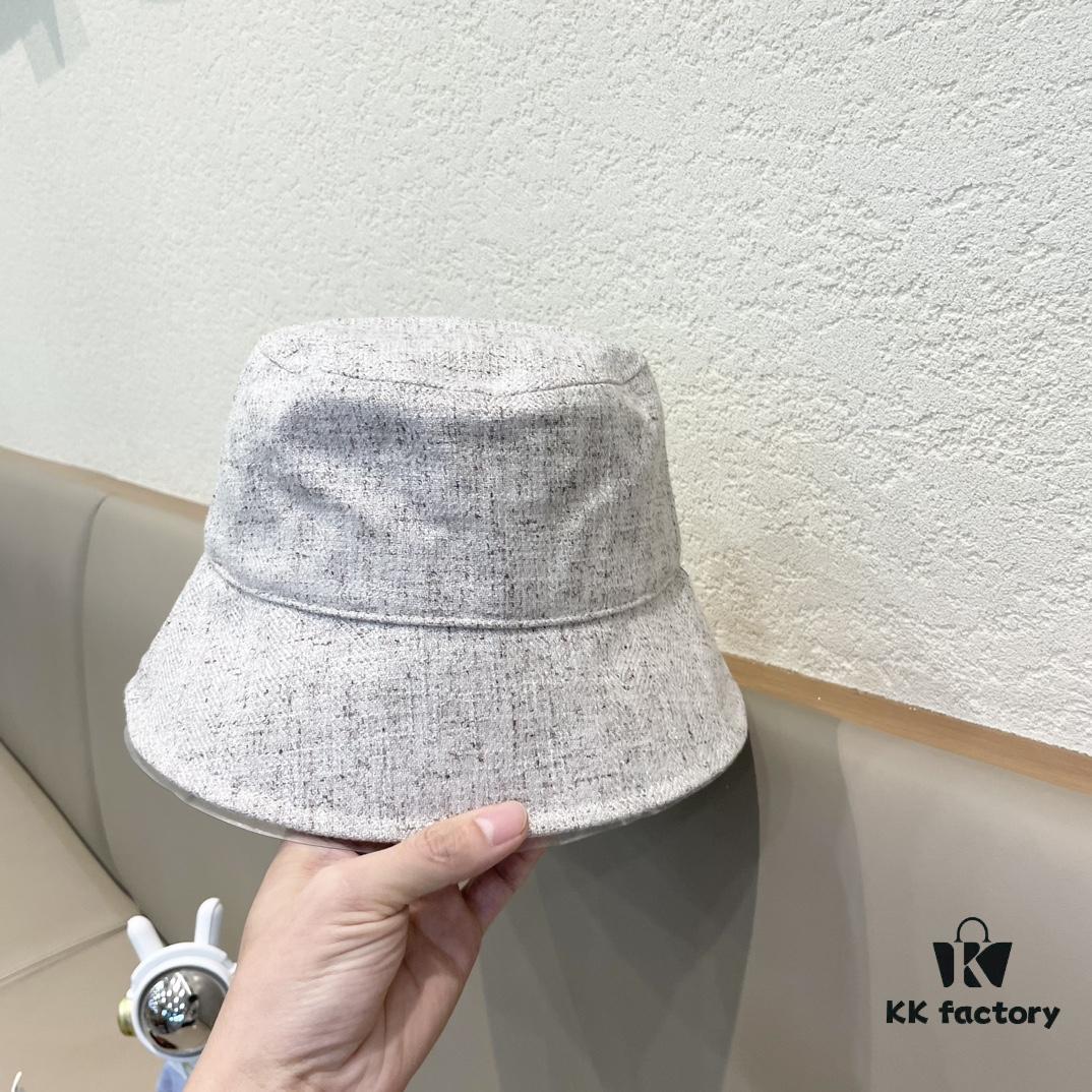 New Arrival HERMÈS (Hermes) 2024 Autumn Fisherman Hat for Men, Versatile Everyday Style, Perfect Streetwear Accessory