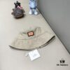 New Arrival HERMÈS (Hermes) 2024 Autumn Fisherman Hat for Men, Stylish and Versatile Everyday Streetwear Accessory