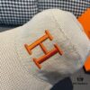 Box and Cloth Bag Included, HERMÈS Original Quality Baseball Cap, Classic H Design, Authentic Mold Custom Made, Premium Canvas Fabric with Genuine Top-Layer Leather, Original Factory Stainless Steel Adjustable Buckle, Exquisite Craftsmanship, Stylish and High Quality