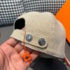 Box and Cloth Bag Included, HERMÈS Original Quality Baseball Cap, Classic H Design, Authentic Mold Custom Made, Premium Canvas Fabric with Genuine Top-Layer Leather, Original Factory Stainless Steel Adjustable Buckle, Exquisite Craftsmanship, Stylish and High Quality
