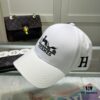 Hermes Limited Edition Embroidered Baseball Cap with Dust Bag, Original Lining from Official Website, High-Quality and Breathable, UV Protection, Elegant Socialite Style