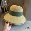 Hermes New Arrival Straw Hat, Made from Taiwanese Fine Straw, Simple and Elegantly Stylish, Head Circumference 57cm