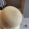 Hermes New Arrival Straw Hat, Made with Taiwanese Fine Straw, Simple and Elegant Aristocratic Style, Head Circumference 57cm