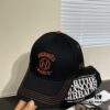 New Arrival HERMÈS (Hermès) Latest Original Quality Baseball Cap, Color-Blocked H Design, Authentic Mold Custom Made, Premium Breathable Canvas Fabric with Original Factory Stainless Steel Adjustable Buckle, Exquisite Craftsmanship, Stylish and Handsome, Exceptional Quality