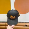 New Arrival HERMÈS (Hermes) Latest Original Order Baseball Cap, Color-Blocked H, Authentic Mold Customized, Original Breathable Canvas Fabric with Factory Stainless Steel Adjustable Buckle, Exquisite Craftsmanship, Stylish and Handsome, Premium Quality