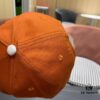 Hermes Baseball Cap 2024, Official Website Original Lining, High-Version Breathable and Comfortable Sun Protection Hat with Elegant Ladylike Style