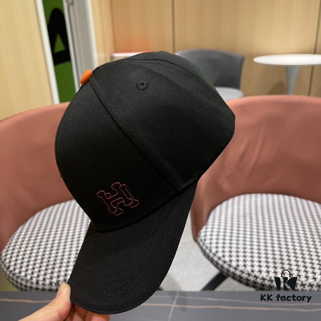 Hermes, 2024 Baseball Cap, Official Website Original Lining, High-Version for Connoisseurs – Breathable, Comfortable, Ultra Sun Protection, Elegant Lady-Style Hat, Fisherman Cap, Knit Cap