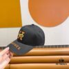 New Arrival HERMÈS Latest Original Quality Baseball Cap, Color-Blocked H Design, Authentic Mold Custom-Made, Premium Breathable Canvas Fabric with Original Steel Adjustable Buckle, Exquisite Craftsmanship, Stylish and Handsome, Outstanding Quality