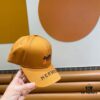 New Arrival HERMÈS Latest Original Quality Baseball Cap, Color-Block H Design, Premium Craftsmanship with Authentic Molded Customization, Original Breathable Canvas Fabric and Factory Stainless Steel Adjustable Buckle, Exquisitely Made, Stylish and High-Quality
