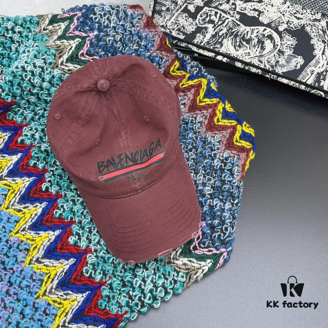 Balenciaga New Washed Baseball Cap Unisex