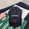 Balenciaga New Style Washed Cotton Baseball Cap, Fashionable and Unique Design