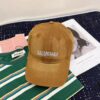 Balenciaga New Style Washed Cotton Baseball Cap, Fashionable and Unique Design